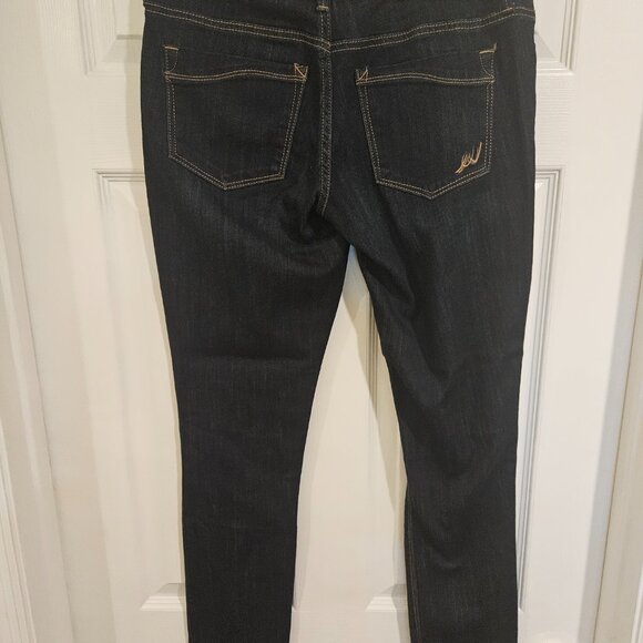 EXPRESS WOMEN'S JEANS SIZE 8L LEGGINGS LOW RISE - Picture 2 of 3